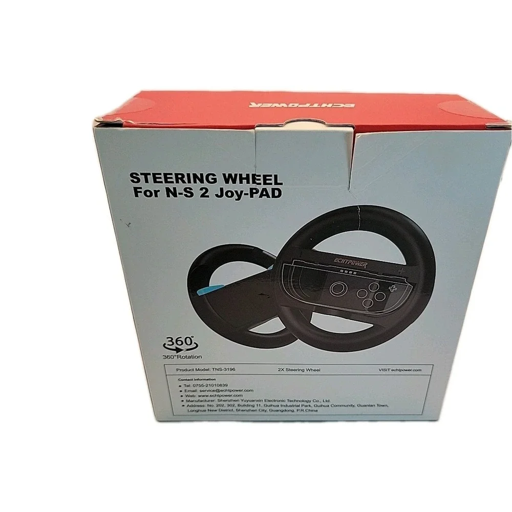 New 2 Steering Wheels For N-S 2 Joy‎ Pad